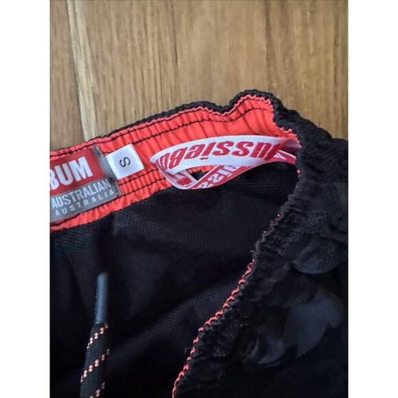 AussieBum Swim Trunk Shorts Men's Line Black /Orange Size S - Picture 4 of 5